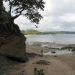 Beach south of Saundersfoot harbour