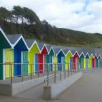 Colourful beach huts, Barry Island