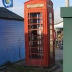 Telephone kiosk, Mudeford Spit