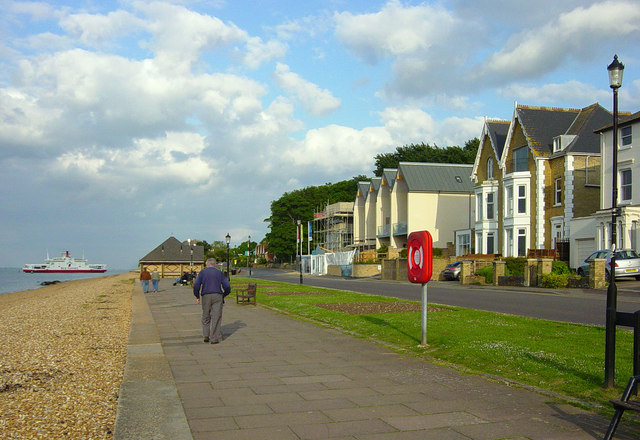 Queens Road and the coast