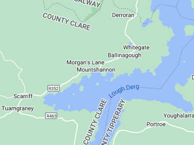 Scarriff, Cornwall map