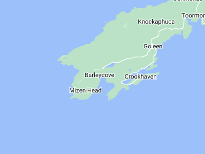 Crookhaven, Cornwall map