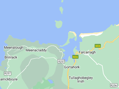 , Cornwall map
