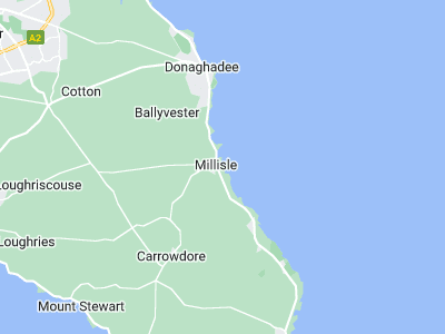 Newtownards, Cornwall map