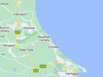 Hartlepool, Cornwall map