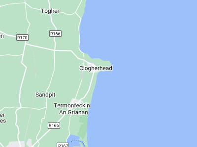 Drogheda, Cornwall map