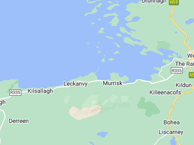 Murrisk, Cornwall map