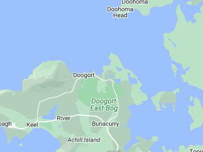 Mulranny, Cornwall map