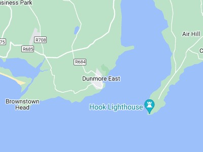 Dunmore, Cornwall map
