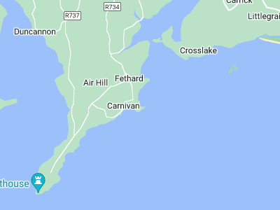 Fethard, Cornwall map