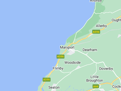 Maryport, Cornwall map