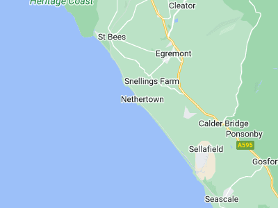 Egremont, Cornwall map