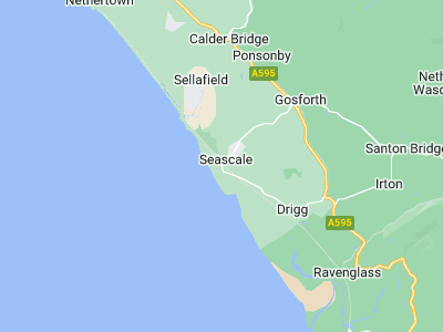 Egremont, Cornwall map