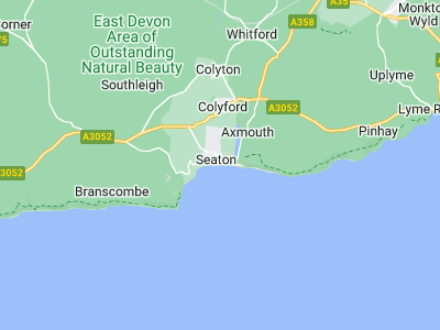 Seaton, Cornwall map