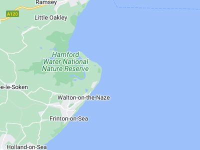 Walton-on-the-Naze, Cornwall map