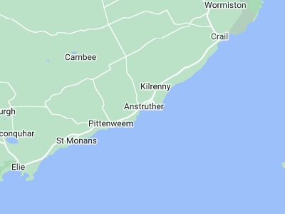 Anstruther, Cornwall map