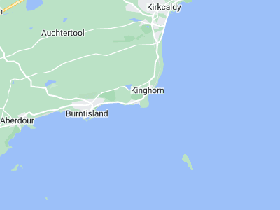 Kinghorn, Cornwall map