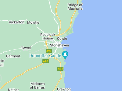 Stonehaven, Cornwall map