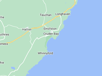 Peterhead, Cornwall map