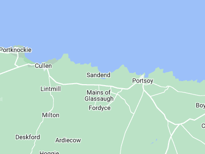 Portsoy, Cornwall map