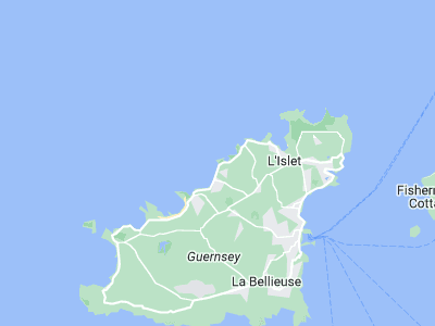 Cobo Village, Cornwall map