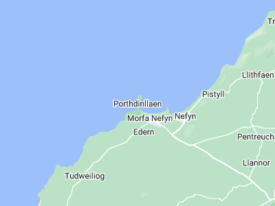 Nefyn, Cornwall map