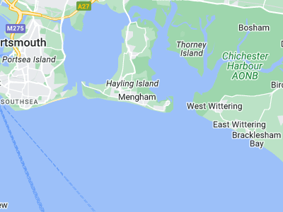 Portsmouth, Cornwall map