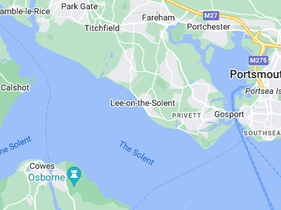 Gosport, Cornwall map