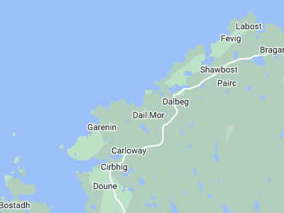 Carloway, Cornwall map