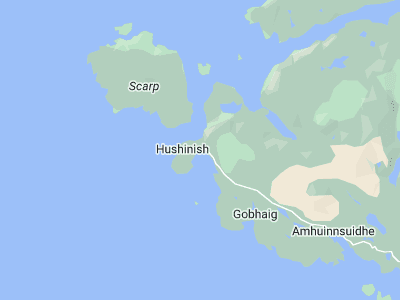 Isle of Harris, Cornwall map