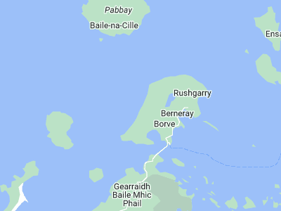North Uist, Cornwall map