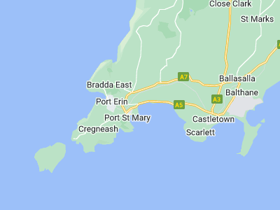 Port St Mary, Cornwall map