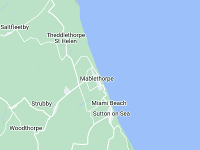 Mablethorpe, Cornwall map