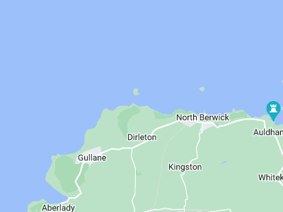 Dirleton, Cornwall map