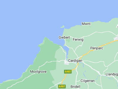 Newport, Cornwall map