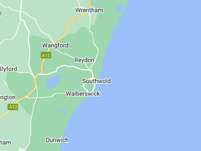 Southwold, Cornwall map